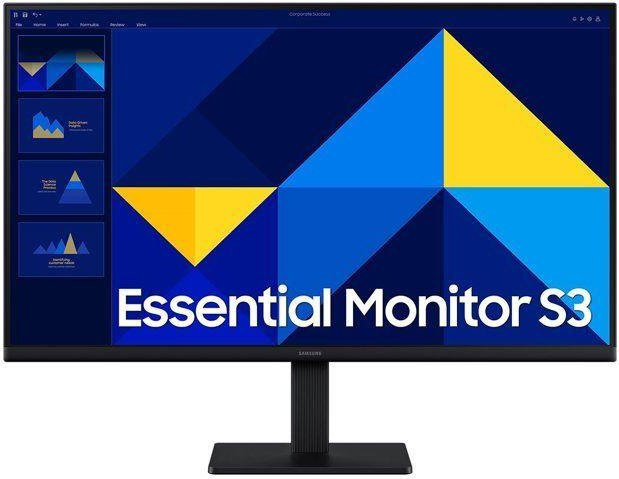 Samsung PC-Bildschirm LS27D300GAUXEN, 27 Zoll, Full HD, IPS-Panel, 100Hz, 5ms, Schwarz - Bild 1
