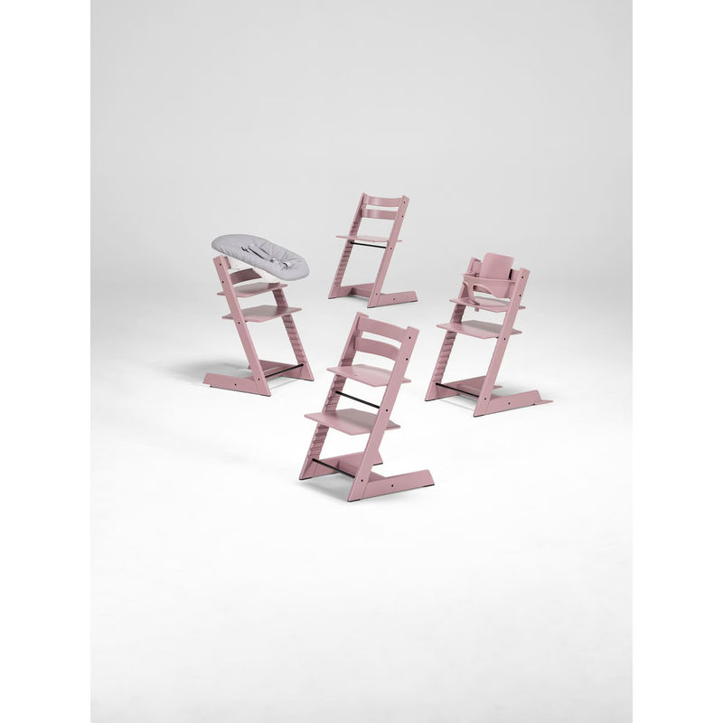 Stokke Tripp Trapp Bundle Treppenhochstuhl in Purple inklusive Babyset und Tray aus Buchenholz - Bild 3