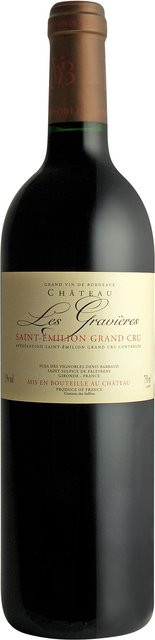 Château Les Gravières, Saint-Emilion Grand Cru AOP, Bordeaux, Merlot, trocken, 2023, Rotwein, 0,75 l - Bild 1