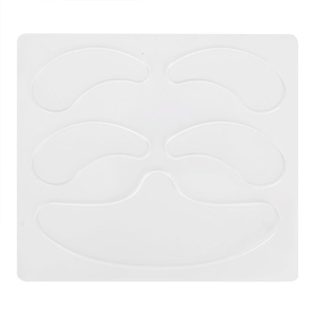 TOMTOP Silikon Anti-Falten Patch für Gesicht und Augen, 5 Stück, Unisex - Bild 1