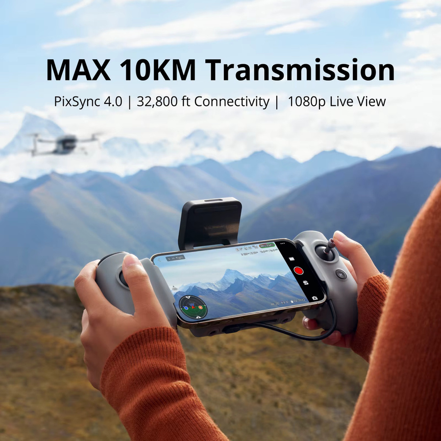 Potensic ATOM 2 C0 Kameradrohne mit 8K Video, 4K HDR, 3-Achsen-Gimbal, KI-Tracking und vertikaler Aufnahme, unter 249g - Bild 3