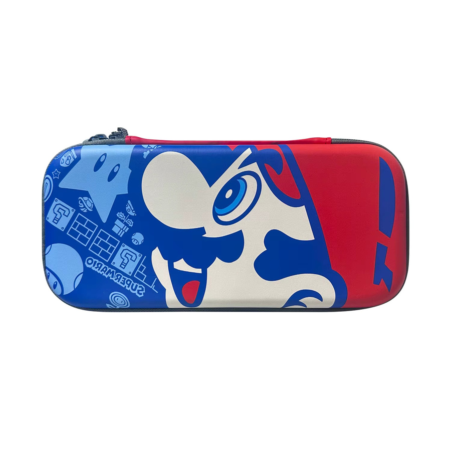 Schutzhülle mit Anime-Muster für Nintendo Switch OLED, Hartschalen-Tasche in Gelb und Multicolour - Bild 2