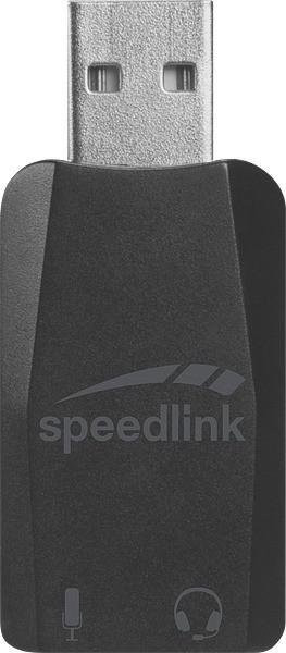 Speedlink VIGO USB-A Soundkarte, schwarz - Bild 1