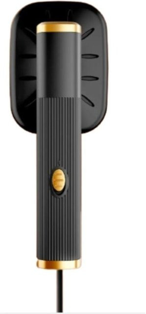 Lanzhong Home Life Tragbares Mini-Dampfbügeleisen mit 180 Grad drehbarem Handgriff für Reise und Zuhause in Schwarz - Bild 1