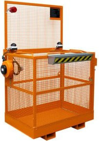 Bauer Südlohn Arbeitsbühne MB-ST/T in Orange, B/T/H: 120,0 x 111,5 x 189,0 cm - Bild 1