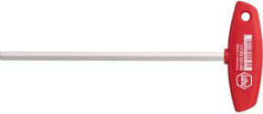 Wiha Stiftschlüssel mit Quergriff Sechskant glanzvernickelt, Größe: 8 mm, Länge: 150 mm - Bild 1