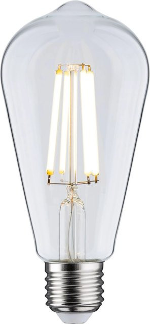 Paulmann LED Filament Leuchtmittel E27 ST64 Vintage Warmweiß Glas Transparent Durchmesser: 64 mm, Höhe: 140 mm - Bild 1