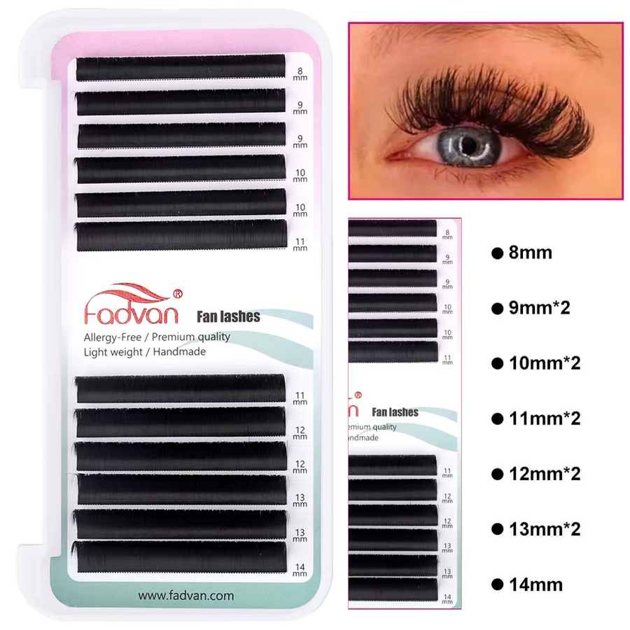 Fadvan Easy Fan Wimpernverlängerung, Black, Unisex - Bild 3