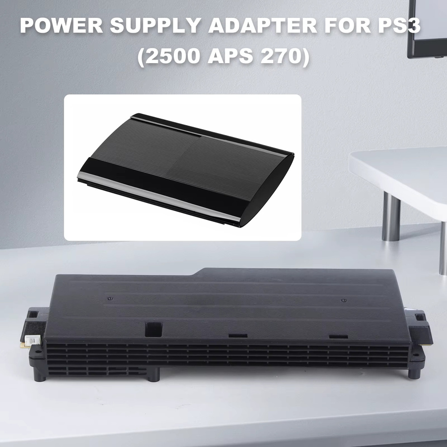 Sony Ersatz-Netzteil Stromadapter für PlayStation 3 PS3 2000-4000 in Schwarz - Bild 2