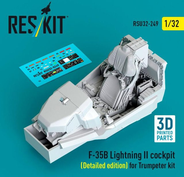 Trumpeter F-35B Lightning II - Cockpit (Detailed edition), 1:32 - Bild 1