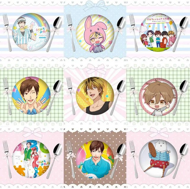 Kayou Brosche Anime Uramichi Oniisan, Bunt, Verspielt - Bild 1