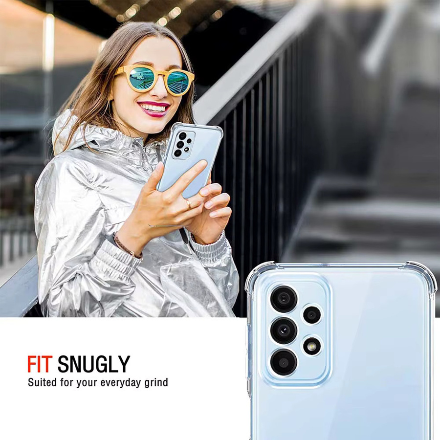 Stoßfeste transparente Schutzhülle für Samsung Galaxy A73 5G und A73 4G - Bild 4