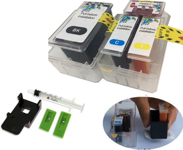Canon DIY Smart Ink Cartridge Nachfüllset PG 545 und CL 546 für Pixma IP2850, MX495, MG2950, MG2550, MG2450, Mehrfarbig - Bild 1