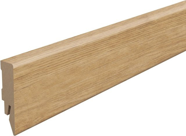 Egger Sockelleiste L736 Berdal Eiche Natur Braun aus MDF mit Clip-System - Bild 1