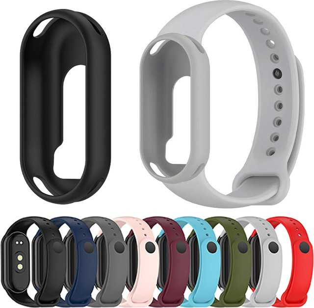 Xiaomi Armband und Schutzhülle, Silikon, Sky blue, Unisex - Bild 1