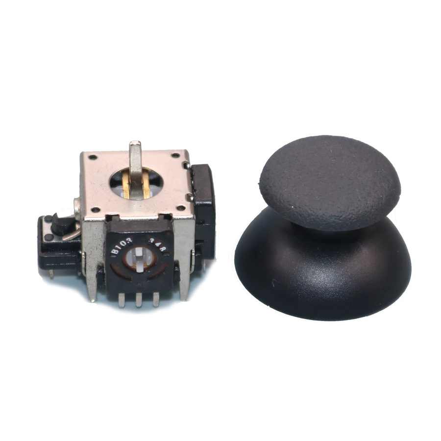 ChengHaoRan 2 Sets 3D Rocker Joystick Analog Sensor Reparatur Teile für PS2 PS3 und Xbox360 Controller in Schwarz - Bild 3