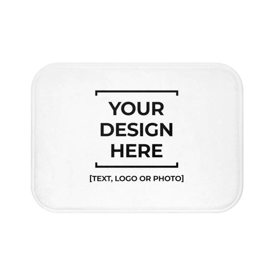 Personalisierte Badematte mit individuellem Foto und Text von YOUNMLEY, B/B: 40 x 60 cm - Bild 1