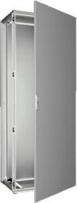Rittal VX Schaltschrank Anreih-Schranksystem 2-Tür aus Stahlblech, Farbe: Grau, B/T/H: 100 x 40 x 200 cm - Bild 1