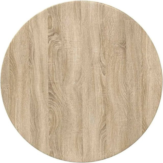vidaXL Tischplatte aus Holzwerkstoff in Sonoma-Eiche, Farbe: beige, B/T/H: 70 x 70 x 1,5 cm - Bild 1