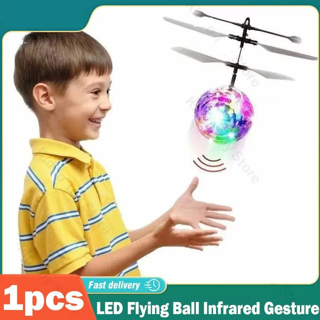 CONUSEA LED Fliegender Ball, Infrarot Induktion, mit buntem Licht - Bild 1