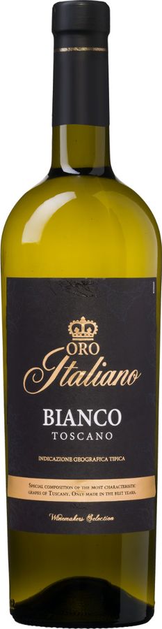 Oro Italiano Bianco Weißwein, Toskana, Malvasia/Muscat/Trebbiano, 12,5 % vol, 0,75 l - Bild 2