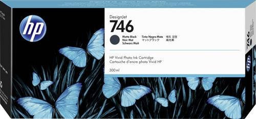 HP 746 Original Tintenpatrone Schwarz Matt 300 ml für DesignJet Z6 und Z9+ PostScript - Bild 2