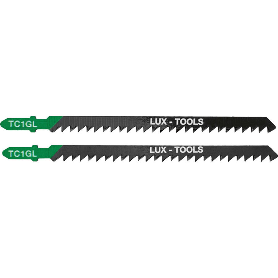 LUX-TOOLS Stichsägeblatt für Holz mit T-Schaft, 110 mm, Schwarz - Bild 2