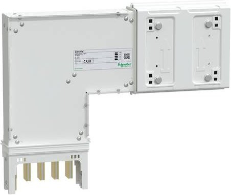 Schneider Electric KSA Winkelelement KSA400DLF401, 400A, flach PE außen, weiß - Bild 1
