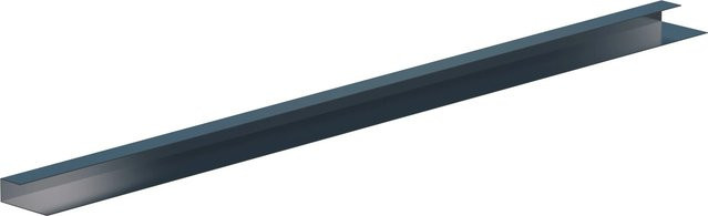 SDF Anschlussprofil Zuschnitt aus Aluminium in Anthrazit, Breite: 12,5 cm, Länge: 2 m - Bild 1