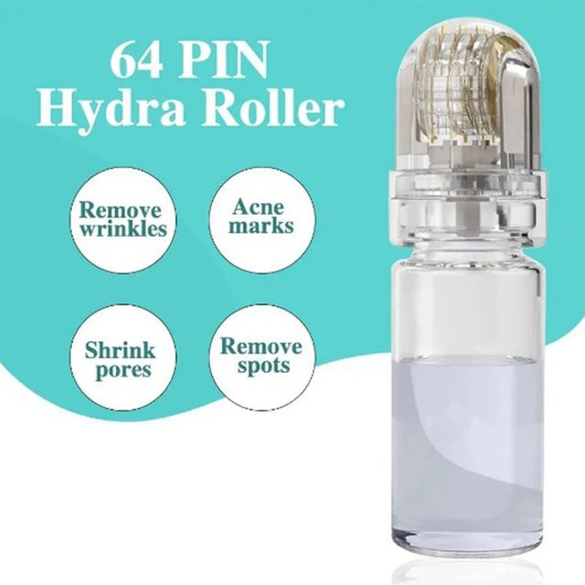 Doctor Pen Hydra Roller, 64/20 Pins, 0,25 mm Micro Titan Nadelspitzen, Unisex - Bild 1