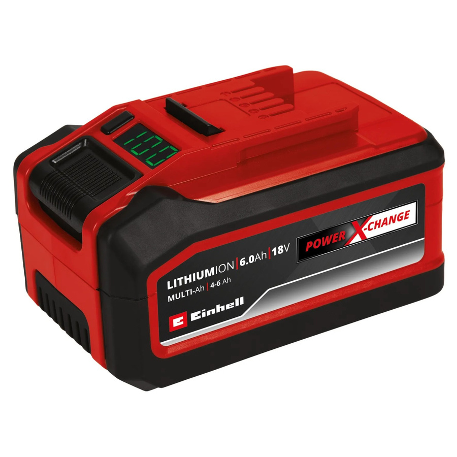 Einhell Power X-Change PXC Plus Akku 18V 4-6Ah Multi-Ah in Rot - Bild 3