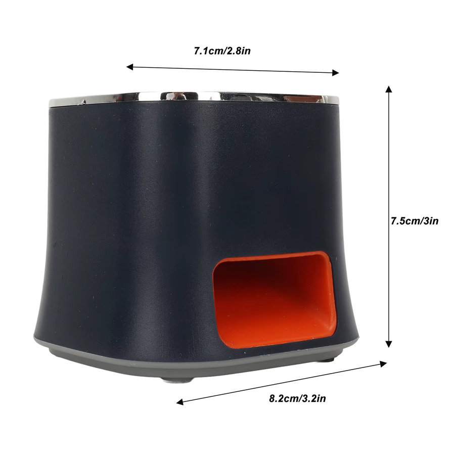 Qiilu Elektrische Samen Schälmaschine für Melonen und Sonnenblumen in Blau mit USB-Anschluss und Anti-Pinch-Design - Bild 4