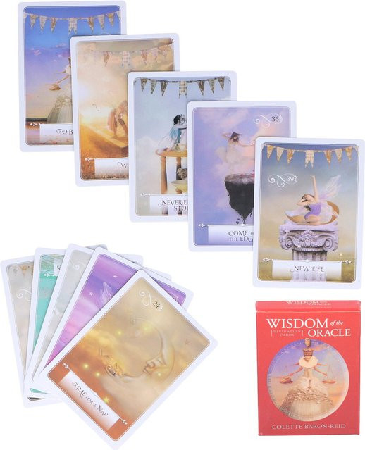 Neoglint Tarot Wahrsagerei Spielkarten Englische Sprache - Bild 1