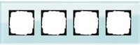 Gira Abdeckrahmen Esprit 4-fach Glas System 55 in Mint Green - Bild 1