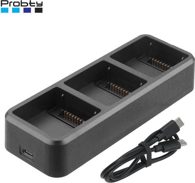 DJI Akku-Lade-Hub für die Mavic 3 Serie, tragbares 65 W Ladegerät für intelligente Flugbatterien, Schwarz - Bild 1