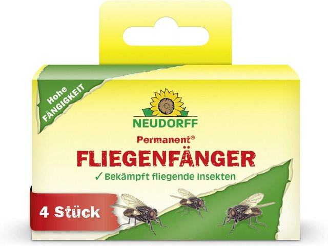 Neudorff Permanent FliegenFänger 4er Pack - Bild 1