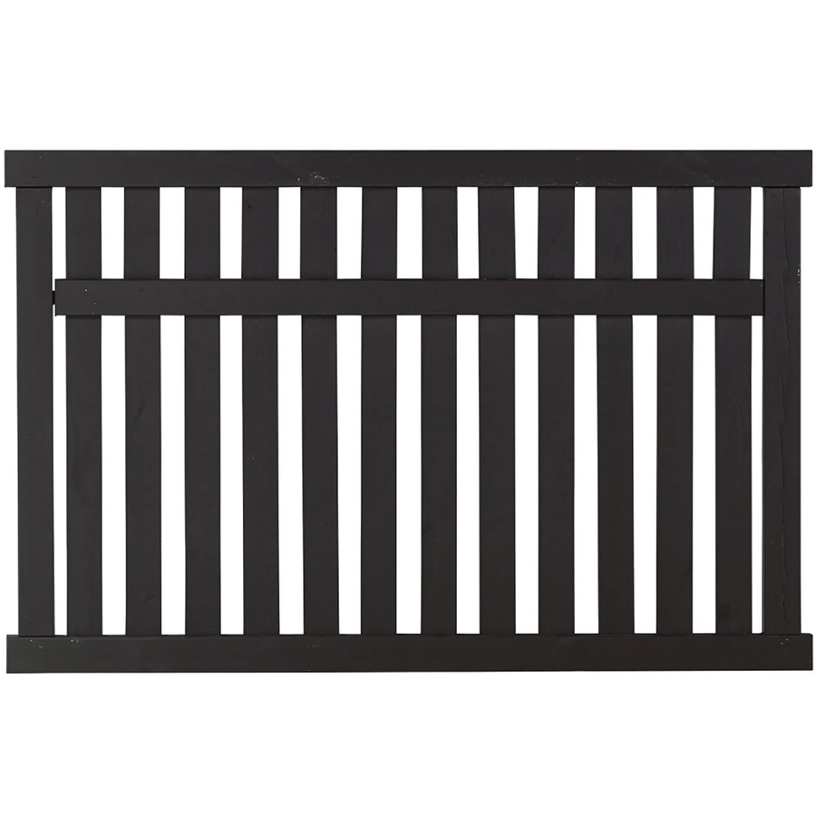 Plus Holz Vorgartenzaun Country aus Nadelholz in Schwarz, B/H: 150 x 96 cm - Bild 2