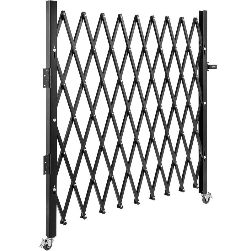 Buying Solutions MB Faltbares Sicherheitstor aus Stahl in Schwarz, B: 229 cm, H: 198 cm - Bild 9