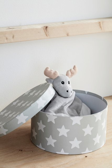 Kids Concept Schmusetuch Edvin Elch, Plüsch / Textil - Bild 1