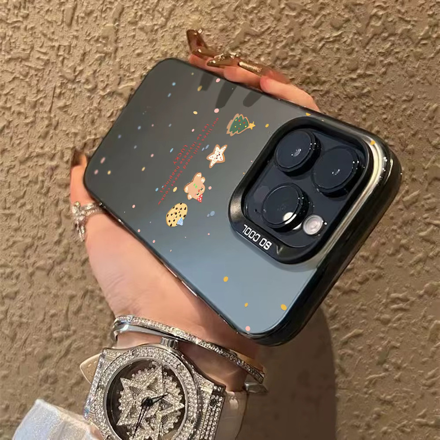 Samsung Handyhülle Santa Claus Bär Design für S25 Ultra S24 S23FE S22 A56 A55 A36 A16 A15 A54 A53 A52 A35 A34 A33 5G Schutzhülle - Bild 1