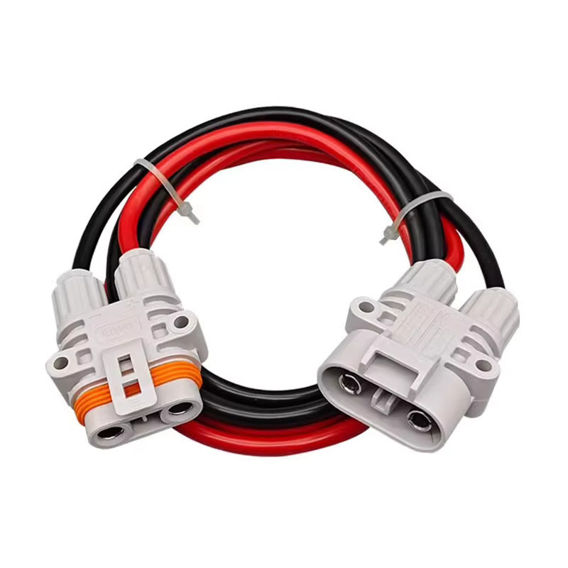 DIVEDEER Wasserdichter 120A Stromstecker für Parkplatz-Klimaanlagen und Generatoren, Männlich und Weiblich, für 16 mm² Kabel - Bild 2