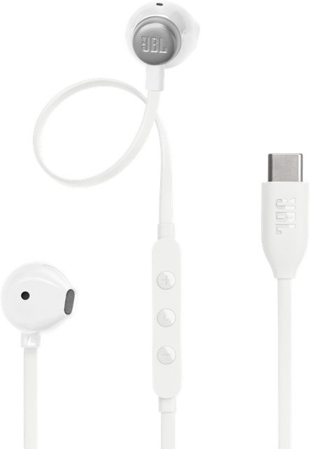 JBL TUNE 305C In-Ear Kopfhörer mit USB-C Anschluss in Weiß - Bild 1