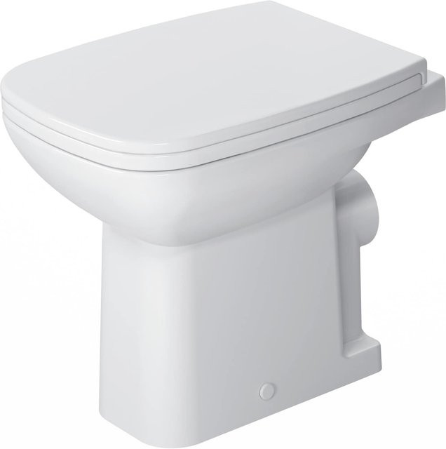 Duravit Stand-WC D-Code in Weiß, Keramik, B/T: 48,0 x 35,0 cm - Bild 1