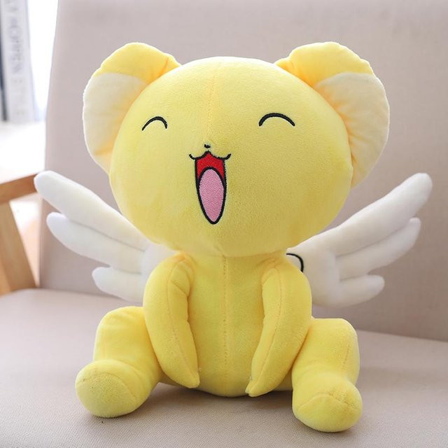 Yiran toy Card Captor Sakura Kinomoto Sakura Cerberus Plüschfigur, 30cm, ab 14 Jahre - Bild 1