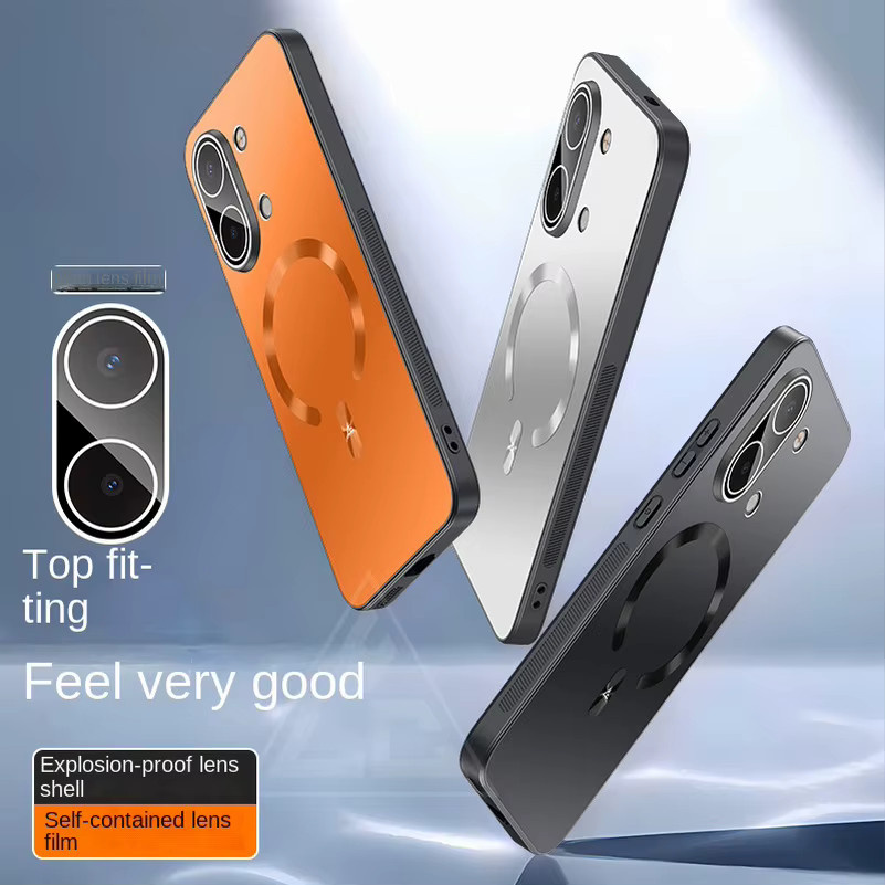 Matte AG-Linsenschutzhülle für Xiaomi Poco X8 Pro Max X8 Pro F8 Ultra F8 Pro Redmi Turbo 5 Max Magnetische Abdeckung in Schwarz und Silber - Bild 1