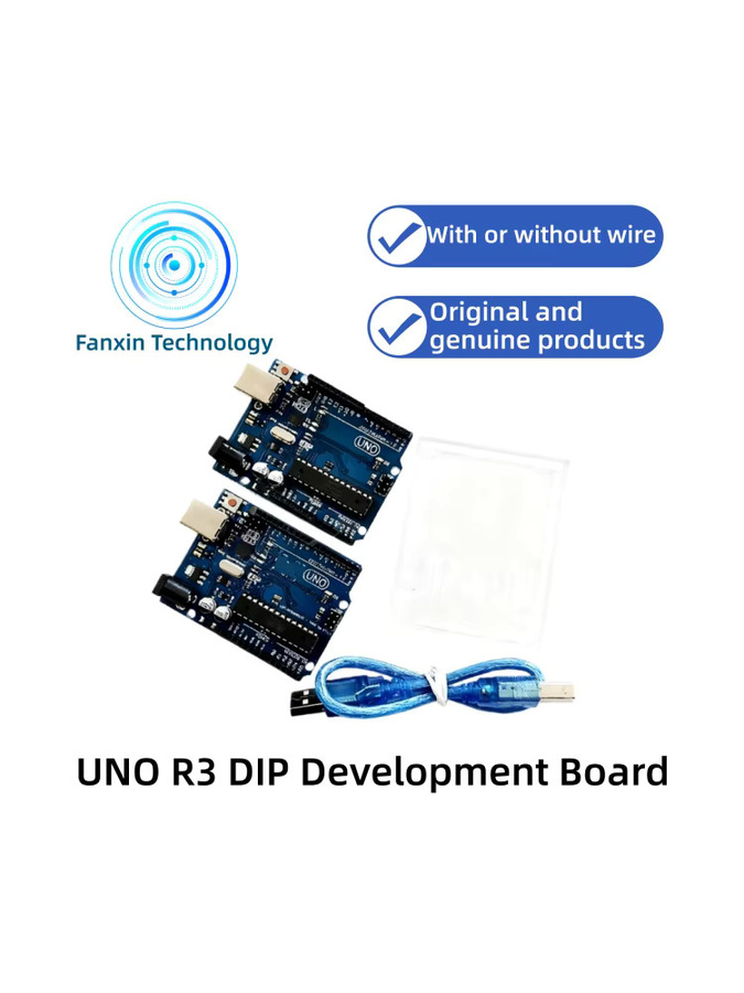 PLR UNO R3 Entwicklungsboard mit ATmega328P und CH340G, Blau, 1-6 Stück - Bild 4