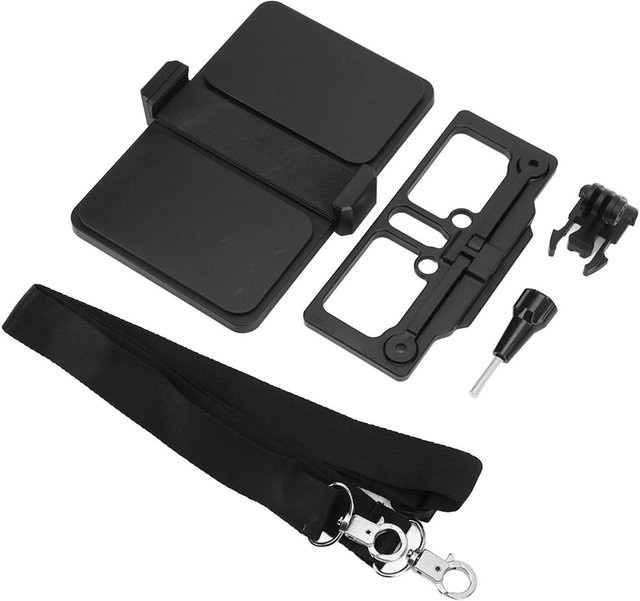 Fishine Fernbedienungs-Tablet-Halter für Mini SE Tablet, verstellbar mit Lanyard, Schwarz - Bild 1