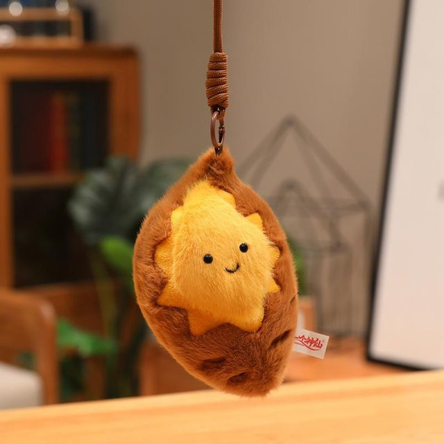 Yiran toy Kartoffel Kuscheltier Schlüsselanhänger, Plüsch / Textil, 18cm - Bild 1