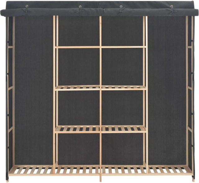 vidaXL Kleiderschrank mit Rolladen in Grau, B/T/H: 173 x 40 x 170 cm - Bild 1