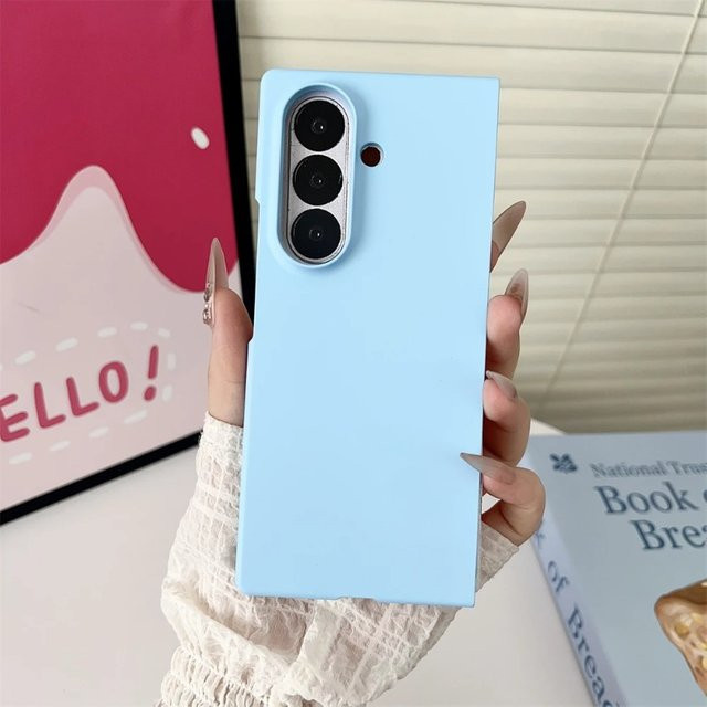 Ultradünne und robuste Handyhülle für Samsung Galaxy Z Fold 7, 6, 5, 4, 3 5G in Grün oder Blau - Bild 1